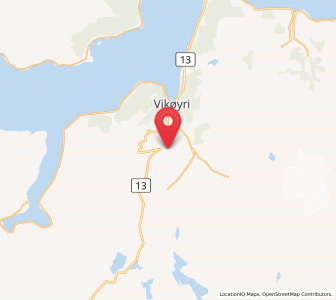 Map of Vik, Vestland