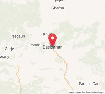 Map of Besisahar, Karnali Pradesh