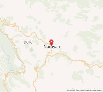Map of Dailekh, Karnali Pradesh