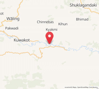 Map of Dihi, Province 4