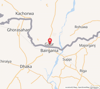Map of Gaur, Province 2