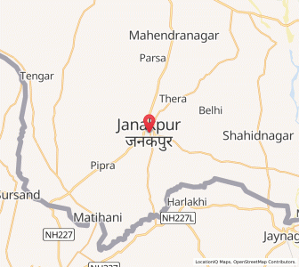Map of Janakpur, Province 2