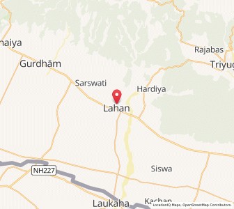 Map of Lahān, Province 2