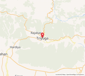 Map of Triyuga, Province 1