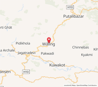 Map of Wāliṅ, Province 4