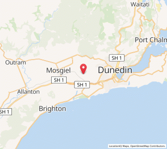 Map of Abbotsford, Otago