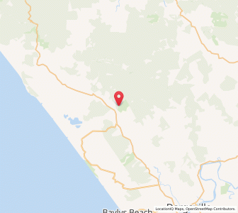 Map of Ahikiwi, Northland