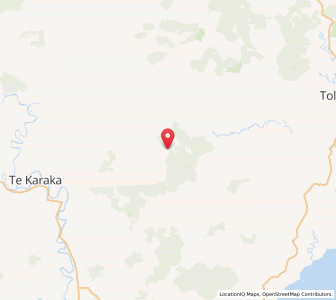 Map of Ahititi, Gisborne