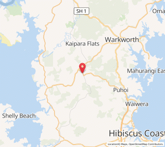 Map of Ahuroa, Auckland