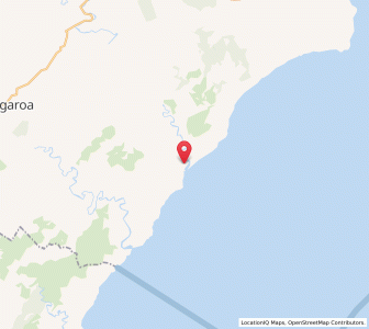 Map of Akitio, Manawatu-Wanganui