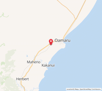 Map of Alma, Otago