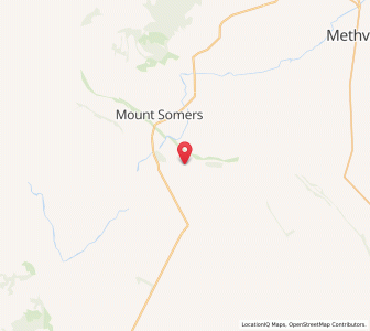 Map of Anama, Canterbury