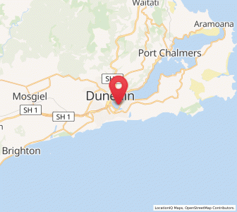 Map of Andersons Bay, Otago