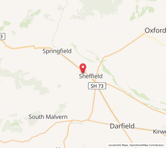 Map of Annat, Canterbury