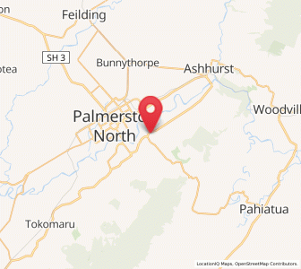 Map of Aokautere, Manawatu-Wanganui