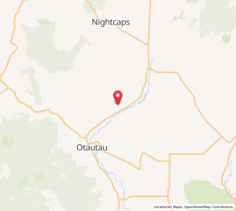 Map of Aparima, Southland