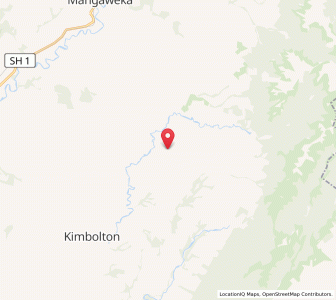 Map of Apiti, Manawatu-Wanganui