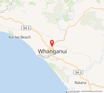 Map of Aramoho, Manawatu-Wanganui