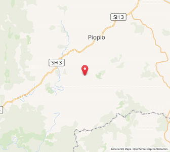 Map of Aria, Waikato