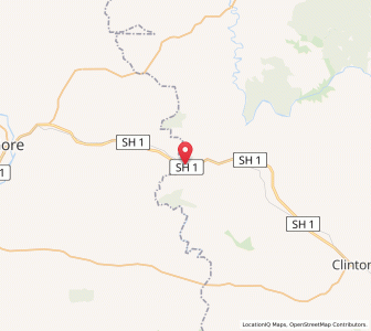Map of Arthurton, Otago