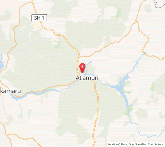 Map of Atiamuri, Waikato