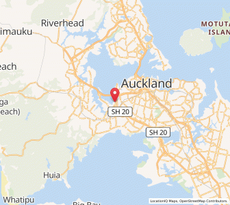 Map of Avondale, Auckland