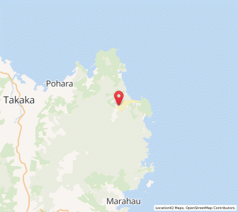 Map of Awa-iti, Tasman