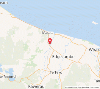 Map of Awakaponga, Bay of Plenty