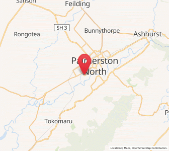 Map of Awapuni, Manawatu-Wanganui