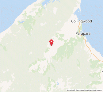 Map of Bainham, Tasman