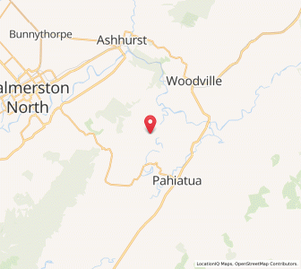 Map of Ballance, Manawatu-Wanganui