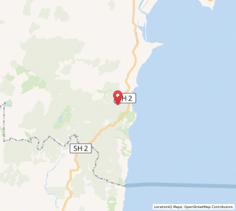 Map of Bartlett, Gisborne