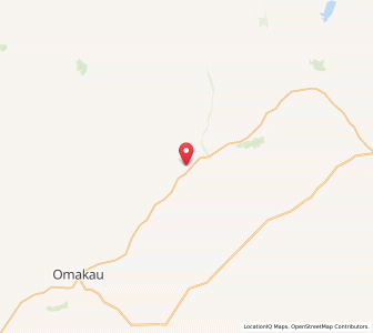 Map of Becks, Otago