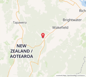 Map of Belgrove, Tasman