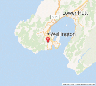 Map of Berhampore, Wellington