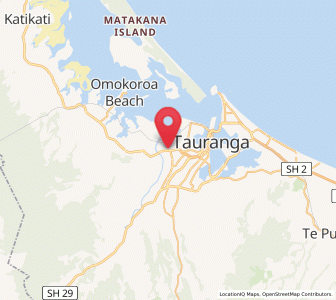 Map of Bethlehem, Bay of Plenty