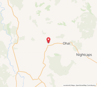 Map of Birchwood, Southland