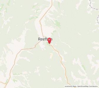 Map of Blacks Point, West Coast