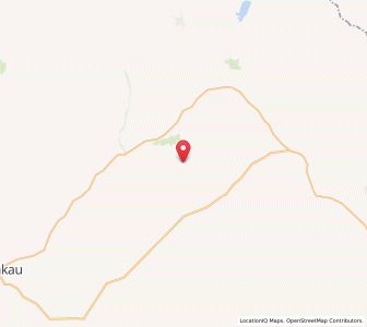 Map of Blackstone Hill, Otago