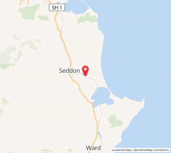 Map of Blind River, Marlborough