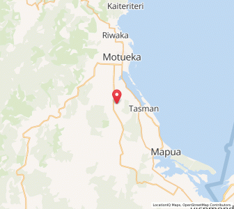 Map of Braeburn, Tasman