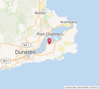 Map of Broad Bay, Otago