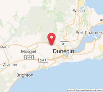 Map of Brockville, Otago