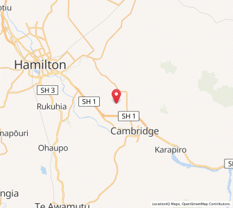 Map of Bruntwood, Waikato