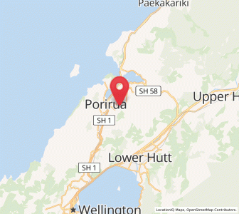 Map of Cannons Creek, Wellington