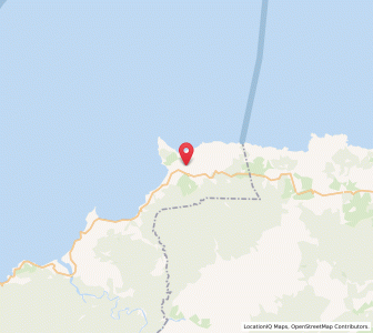 Map of Cape Runaway, Bay of Plenty