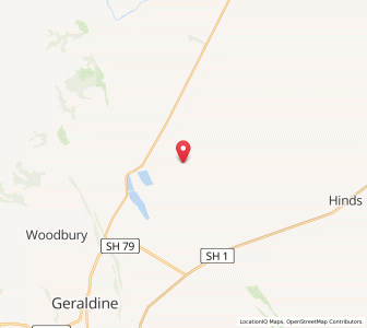 Map of Carew, Canterbury
