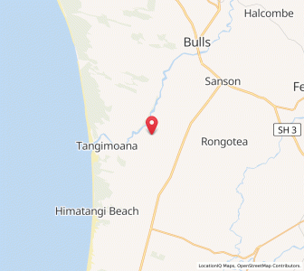 Map of Carnarvon, Manawatu-Wanganui