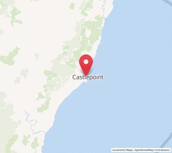 Map of Castlepoint, Wellington
