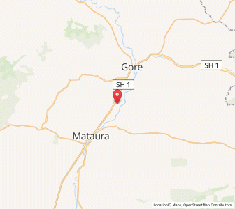 Map of Charlton, Southland